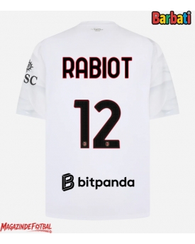 AC Milan Adrien Rabiot #12 Tricou Fotbal Replică 2026-27 Barbati Deplasare AC Milan Adrien Rabiot #12 Tricou Fotbal Replică 2026-27 Barbati Deplasare